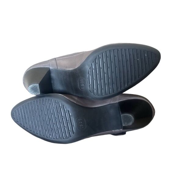 The Flexx Gray Leather Ankle Shoes Size 9 - Picture 8 of 9